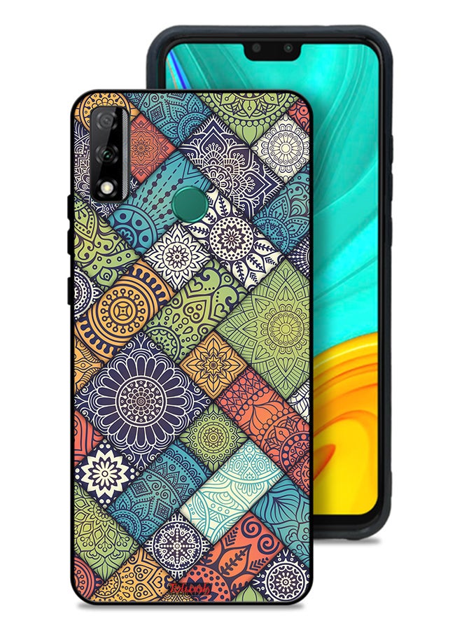Tolwak Huawei Y8s Protective Case Cover Mandala Pattern - Image 1