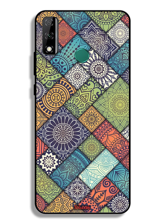 Tolwak Huawei Y8s Protective Case Cover Mandala Pattern - Image 2