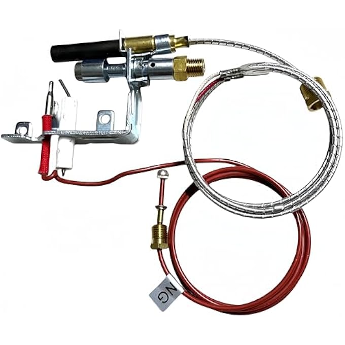 Viefow 14D0473 NG ODS (OXYGEN DEPLETION SYSTEM) PILOT ASSEMBLY MILIVOLT GAS FIREPLACE PILOT REPLACE MONESSEN VERMONT CASTINGS PART 55464 - Image 1