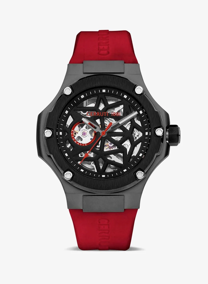 شيروتي 1881 Cerruti Watch for Men - Black Dial - 44 MM