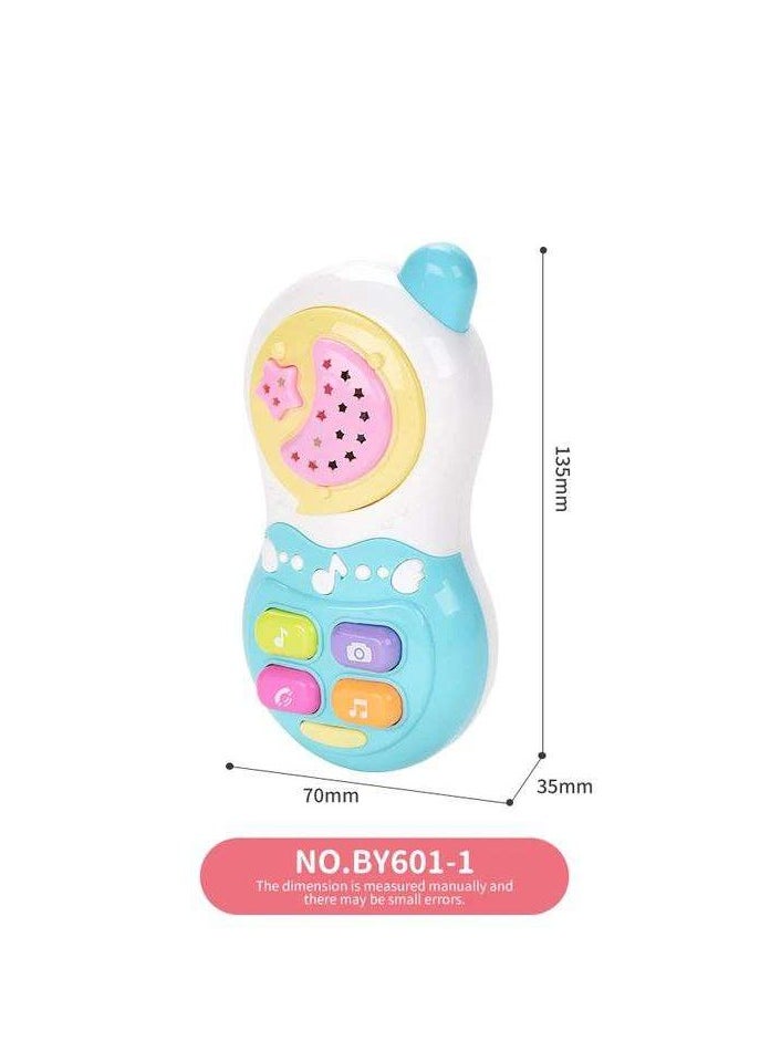 MUMS PLANET - Interactive Kids Phone with Music and Lights - Educational Sensory Toys for Toddlers - Educational Games - Image 1