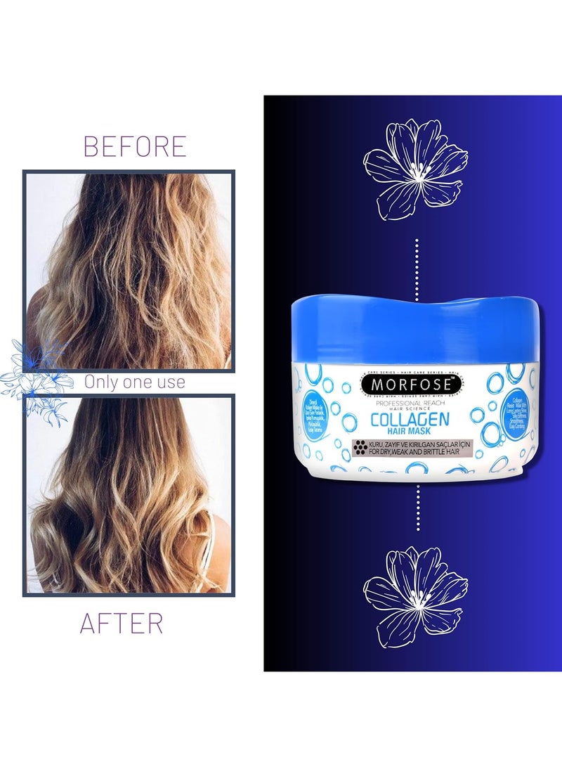 مورفوز قناع مورفوس للشعر بالكولاجين - إصلاح مكثف ونعومة حريرية (500 مل) - Image 5