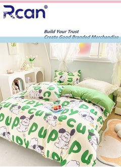 3 Piece School Season Duvet Cover Set College Style Cartoon Print  Kids Bedding Quilt Cover Sheet Pillow Covers  Set for Dormitory Single Bed Children's Bed for Boys Girls 150x200cm/ 59x78.7In - pzsku/Z7094EB45C70F704EA0F0Z/45/_/1693300941/80923e8a-b1eb-4927-82e6-05c1e1809933