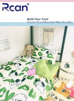 3 Piece School Season Duvet Cover Set College Style Cartoon Print  Kids Bedding Quilt Cover Sheet Pillow Covers  Set for Dormitory Single Bed Children's Bed for Boys Girls 150x200cm/ 59x78.7In - pzsku/Z7094EB45C70F704EA0F0Z/45/_/1693300942/fa8c0146-2dcf-474b-a6a2-4d6665e74ba0