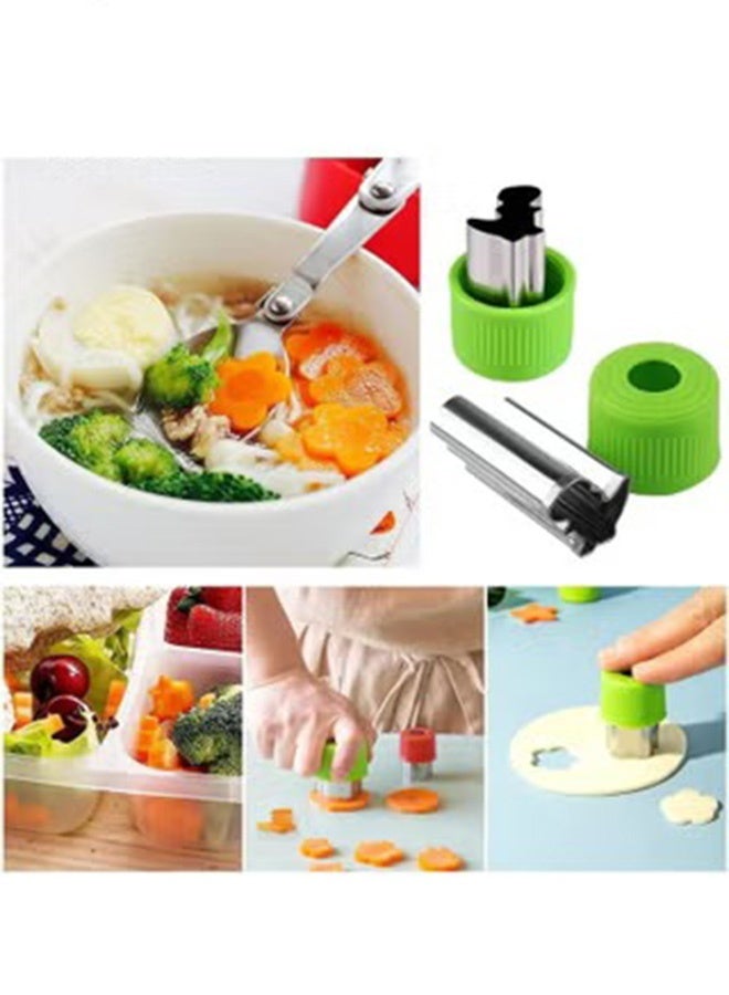 HOMESTAR 28 Pcs Sandwich Cutters for Kids with Cute Food Picks Set, Animal Cutouts for Cookies, Sandwiches, Vegetables, Fruit, and Bento Box Lunches, Mini and Reusable - Image 5