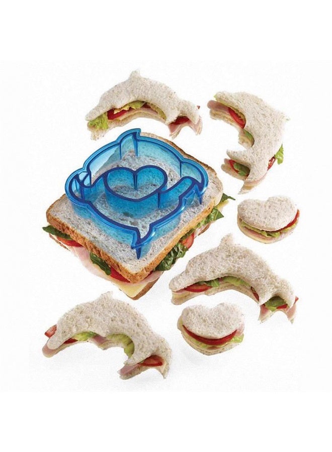 HOMESTAR 28 Pcs Sandwich Cutters for Kids with Cute Food Picks Set, Animal Cutouts for Cookies, Sandwiches, Vegetables, Fruit, and Bento Box Lunches, Mini and Reusable - Image 2