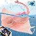 LAFALA Pool Toys Remote Control Stingray Diving into Water High Simulation Robot Manta ray Lights Rechargeable Battery Remote Control Bathtub Summer Pool Toys Great Gift RC Boat for 812 Year Kids Pink - Image 2