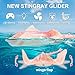 LAFALA Pool Toys Remote Control Stingray Diving into Water High Simulation Robot Manta ray Lights Rechargeable Battery Remote Control Bathtub Summer Pool Toys Great Gift RC Boat for 812 Year Kids Pink - Image 4