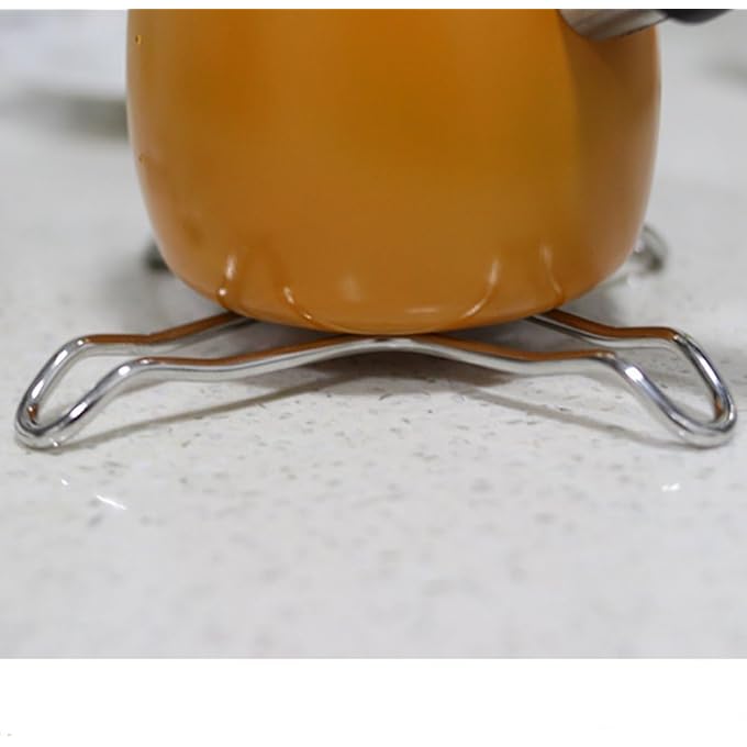 Lonimia 4Pcs Gas Stove Bracket Trivet Gas Ring Reducer Cooker Flat Pot Wire Rack Support For Wok Rings Stand Pot Rack For Coffee Pots Pans - Image 4