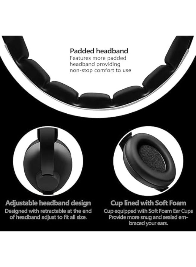 ChicAbode Baby Ear Protection, Baby Adjustable Noise Cancelling Headphones, Soft Baby Ear Muffs, Noise Reduction Earmuffs for Babies Toddlers Infants 0-3 Years, for Concerts, Outdoors, Airplane - Image 5