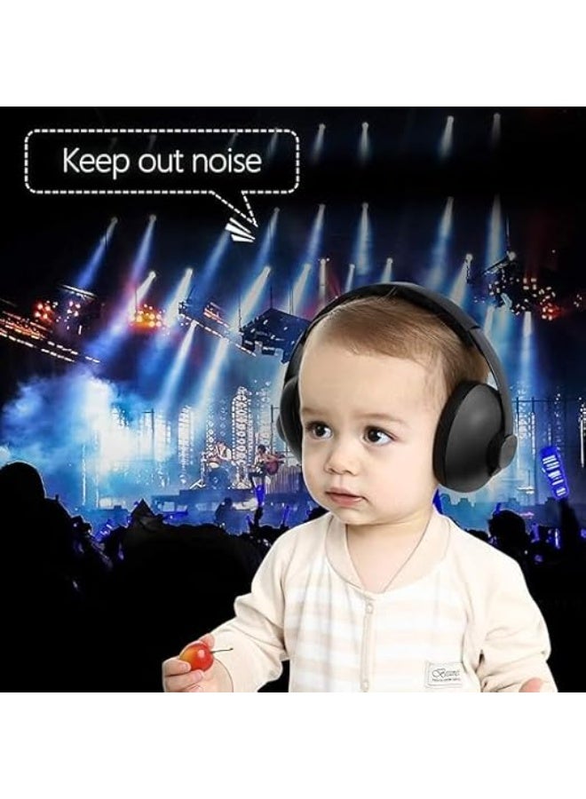 ChicAbode Baby Ear Protection, Baby Adjustable Noise Cancelling Headphones, Soft Baby Ear Muffs, Noise Reduction Earmuffs for Babies Toddlers Infants 0-3 Years, for Concerts, Outdoors, Airplane - Image 4