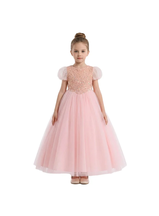 بيداني Puff Sleeve Princess Party Dress