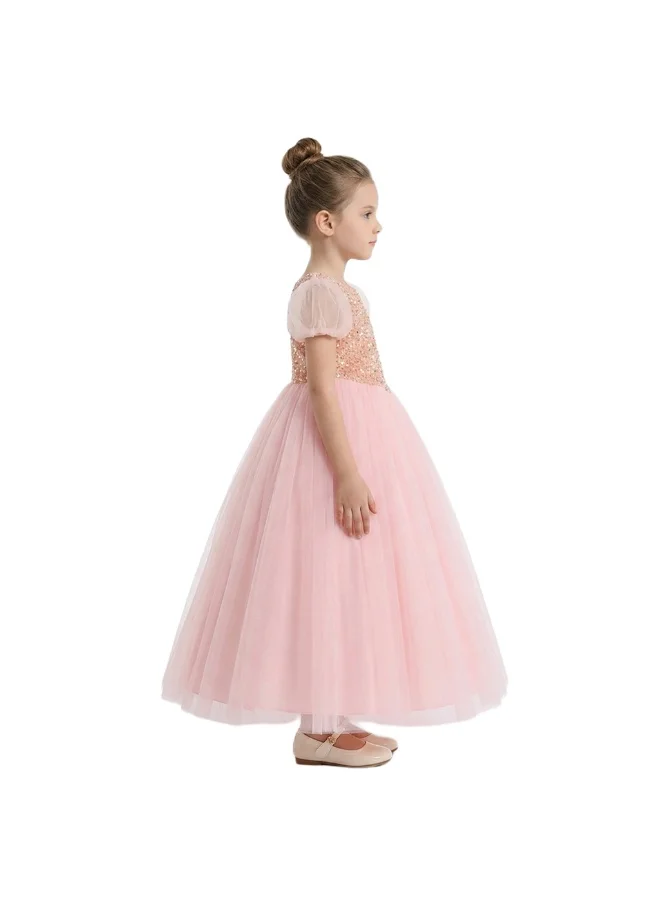بيداني Puff Sleeve Princess Party Dress