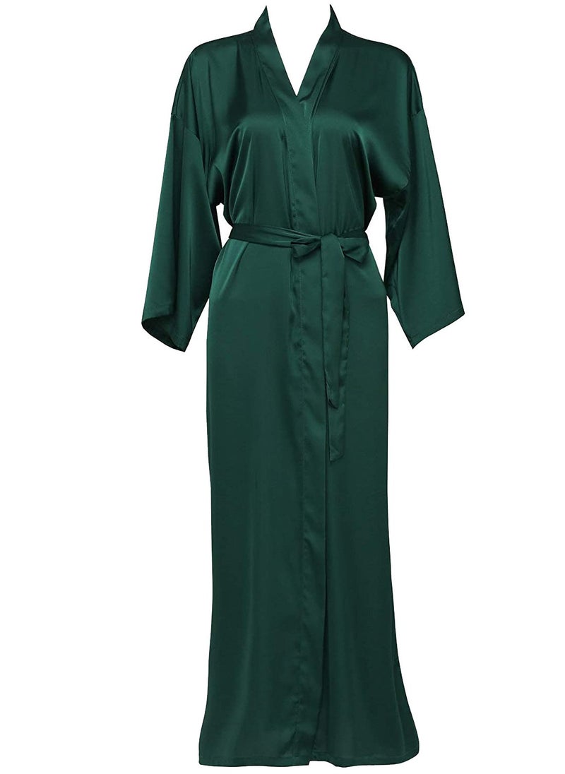 KUYING - Long Lace Home Nightgown - Image 1