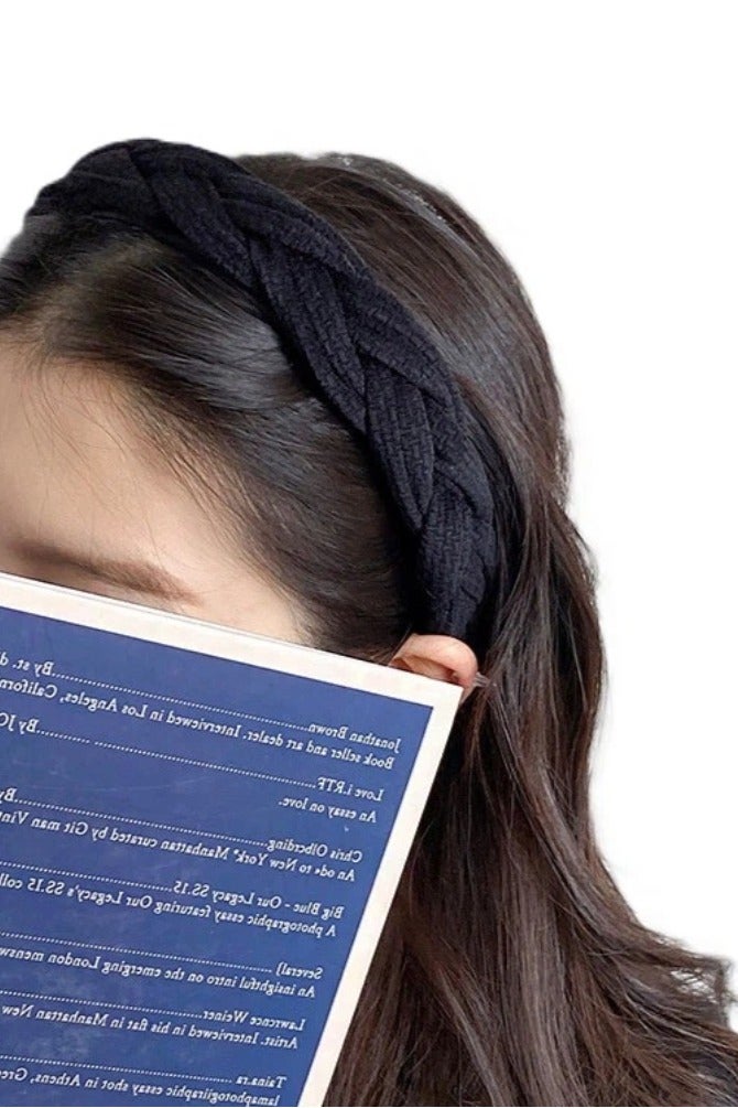 Lavida Twist hairband to wear elegant headwear - black - Image 3