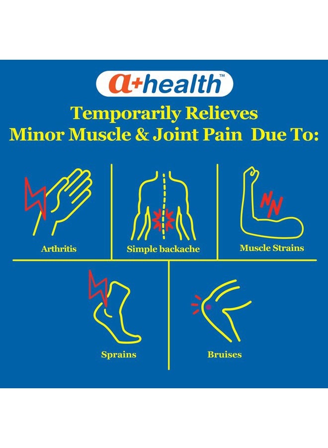 a+health Cool & Heat Pain Relieving Liquid, Menthol 16%, Maximum Strength, Roll On, Made in USA, 2.5 fl Ounces (CoolHeat)  - Image 3