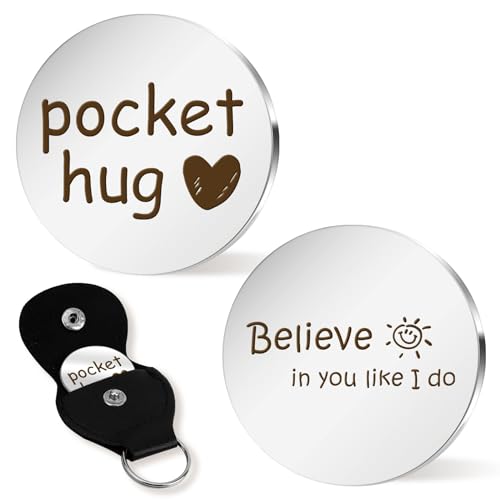 Cidenbio Graduation Gift for Him Her Pocket Hug Token Keepsake Birthday Gifts for Boys Girls Teens Women Men Student Gift Ideas Best Friend Inspirational Motivational Friendship Present Easter Basket Stuffers - Image 1
