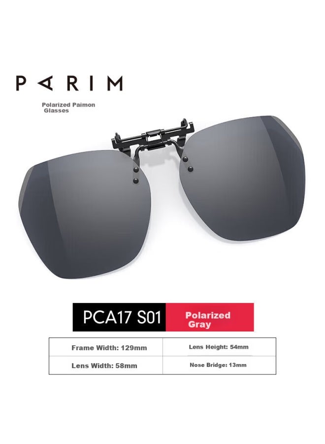 Parim Myopia Gl Frame Sungl Clip-on For Women, Driving-specific Ultra-light Flip-up Polarized Sungl For Men, Uv Protectio - Image 1