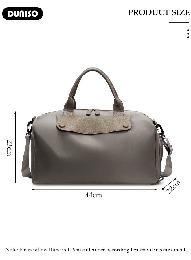 DUNISO Travel Duffel Bag Gym Bag Collection Business Travel Suitcase Weekender Overnight Bag Large Carry On Airport Bag for Travel Business Trips Sports Duffel Sports Luggage Bags - Image 2