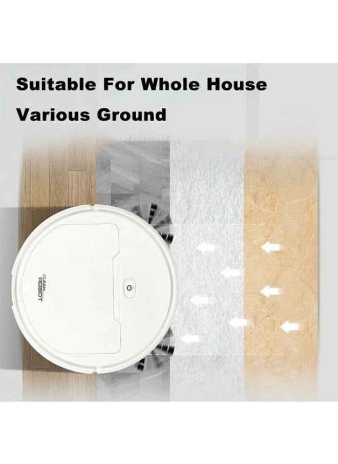 3 IN 1 Smart Sweeping Robot Vacuum Cleaner Floor Auto Suction Sweeper Mopping Multicolor