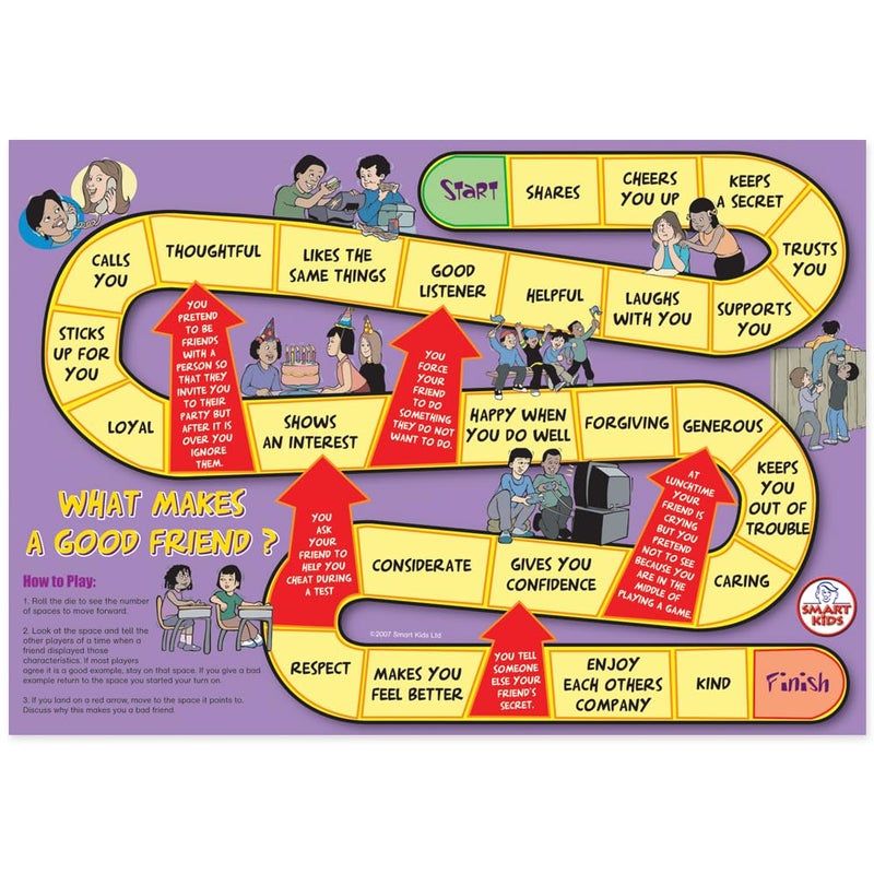 Didax 500063 Social Skills Group Activities, 6 Board Games - Image 4