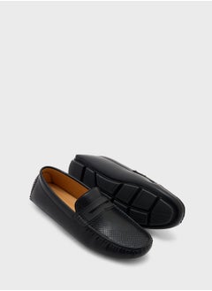 Robert Wood Perforated Casual Loafers  - Image 3