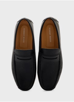 Robert Wood Perforated Casual Loafers  - Image 4
