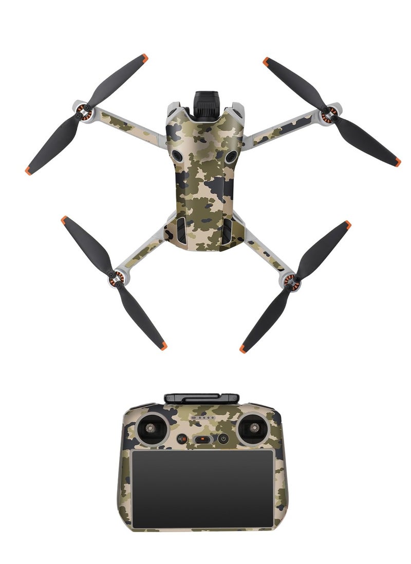 Generic - ملصقات جلدية مخصصة مقاومة للماء لجهاز التحكم DJI Mini 4 Pro وRC 2، مجموعة ملصقات DIY للتخصيص - Image 1