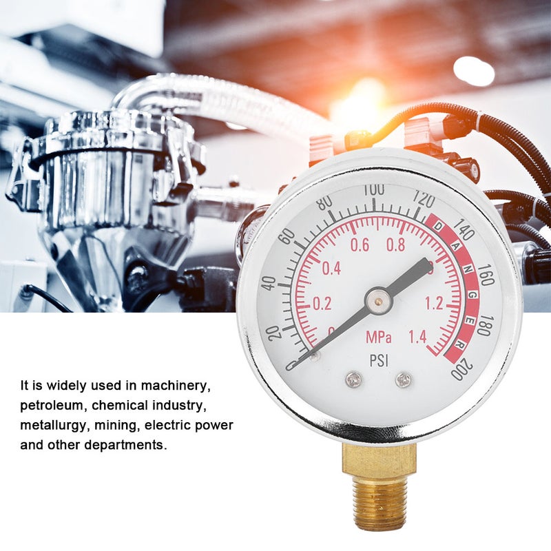 TS Y50-1.4mpa Y Y50 Professional Radial Pressure Gauge for Industry Pressure Measurement - Image 5
