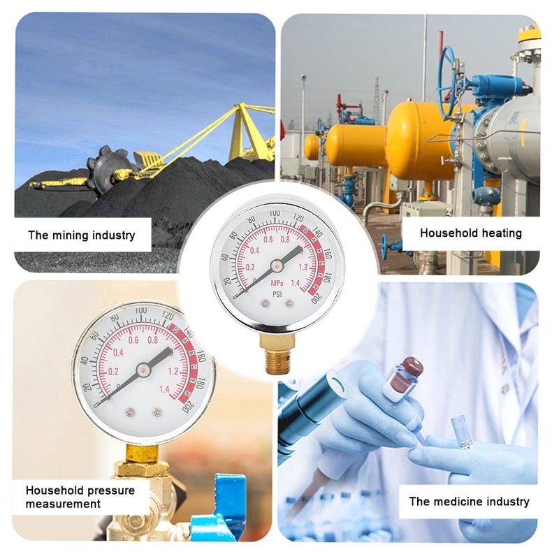 TS Y50-1.4mpa Y Y50 Professional Radial Pressure Gauge for Industry Pressure Measurement - Image 1