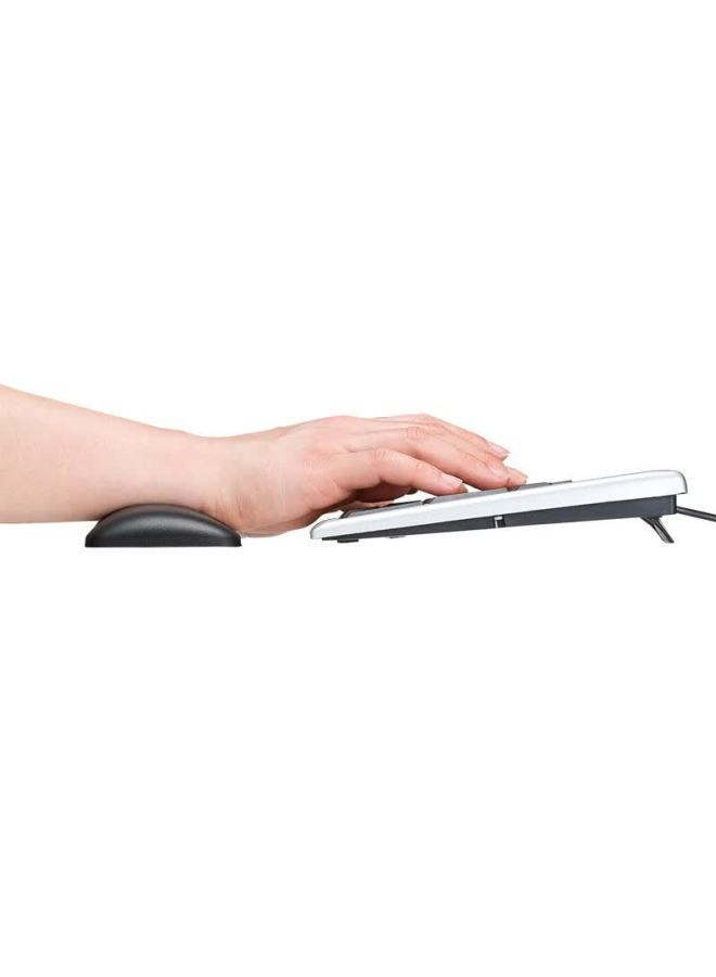 Sanwa Ergonomic Keyboard Wrist Rest Mechanical Keyboard Wrist Pad Mouse Pad Wrist Support Non-slip Base Gelpn Lbk Black Large Keyboard Wrist Rest - Image 2
