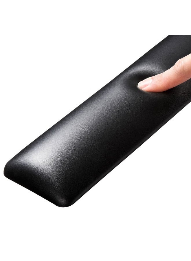 Sanwa Ergonomic Keyboard Wrist Rest Mechanical Keyboard Wrist Pad Mouse Pad Wrist Support Non-slip Base Gelpn Lbk Black Large Keyboard Wrist Rest - Image 3