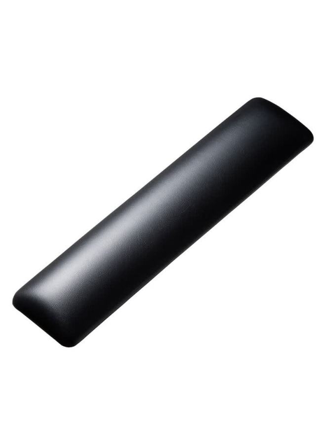 Sanwa Ergonomic Keyboard Wrist Rest Mechanical Keyboard Wrist Pad Mouse Pad Wrist Support Non-slip Base Gelpn Lbk Black Large Keyboard Wrist Rest - Image 1