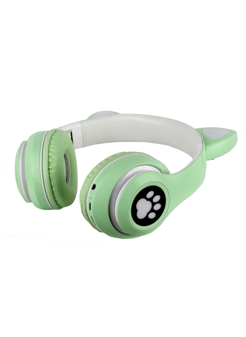 Generic "Cat Ear Headphones with LED Lights - Wireless Noise Cancelling Over-Ear Headsets with Perfect Sound for Kids & Adults | Bluetooth Gaming & Music Earphones, Comfortable Auriculares for Holidays & Gifts"  - Image 4