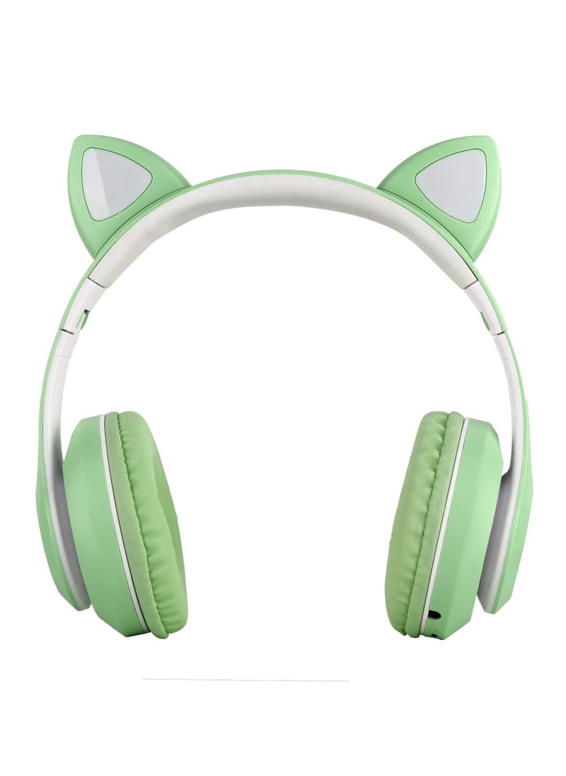 Generic "Cat Ear Headphones with LED Lights - Wireless Noise Cancelling Over-Ear Headsets with Perfect Sound for Kids & Adults | Bluetooth Gaming & Music Earphones, Comfortable Auriculares for Holidays & Gifts"  - Image 5