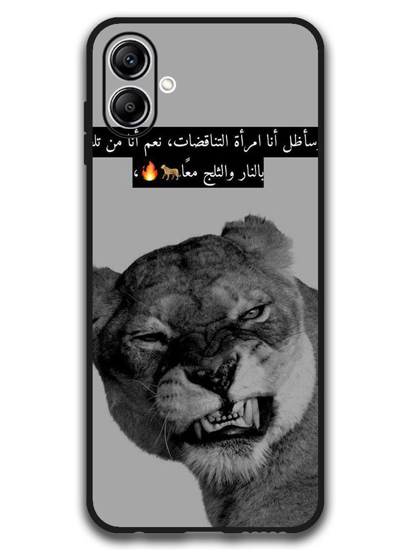 Theodor Protective Case Anti Scratch Shock Proof Bumper Cover For Samsung Galaxy A06 Arabic Design (30) - Image 1