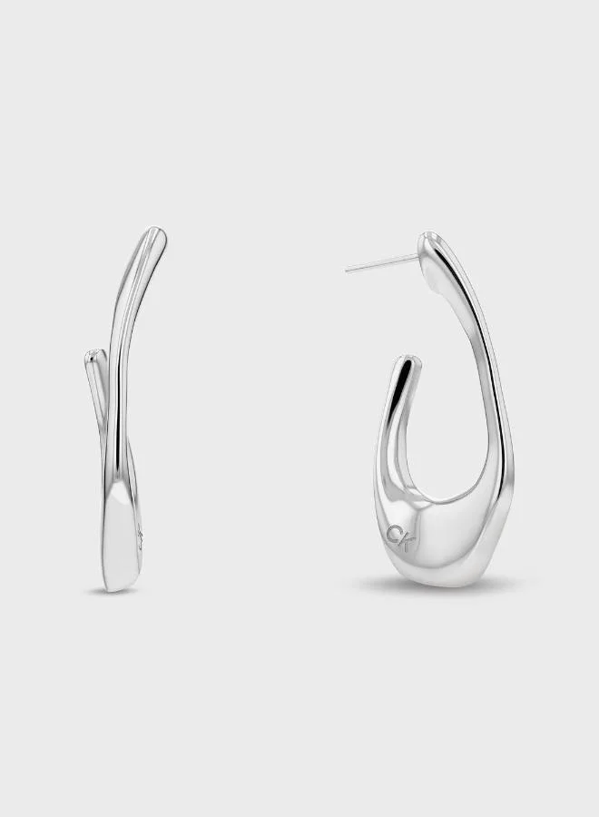 CALVIN KLEIN Stainless Stud Earrings