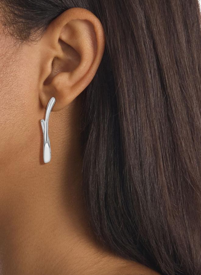 CALVIN KLEIN Stainless Stud Earrings - Image 3