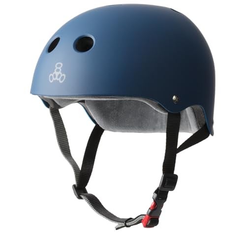 Triple Eight Certified Sweatsaver Helmet for Skateboarding, BMX, Roller Derby, Roller Skating, Inline Skating, Scooter and Bike - Image 1
