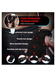 KASTWAVE Weight Lifting Wrist Straps, Weightlifting Wrist Straps with Cushion Wrist Loop, Leather Weight Lifting Wrist Straps for Weightlifting and Workout, Lifting Grips Hand Straps for Men and Women  - Image 3