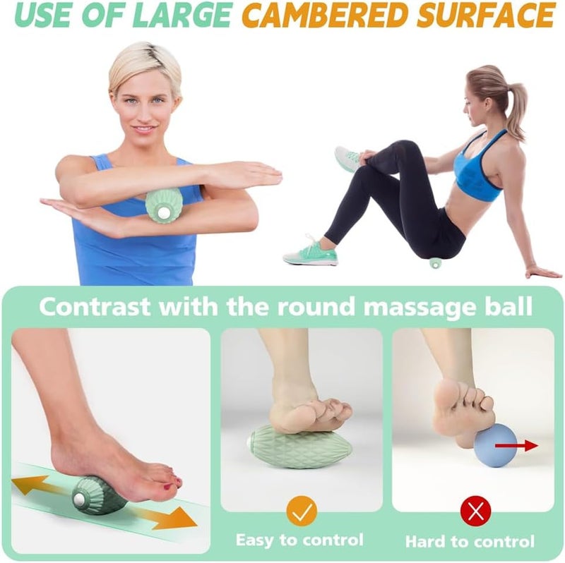 3 in 1 Massage Ball, Upgraded Trigger Point Massage Tool with Muscle Roller for Myofascial Release, Muscle Knots, and Yoga Therapy - Image 5