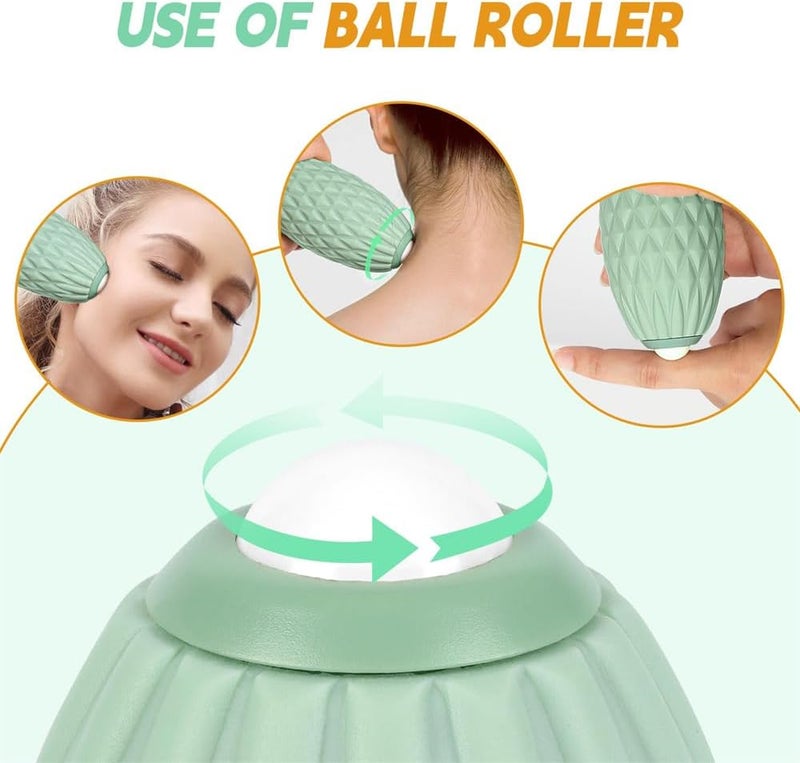 3 in 1 Massage Ball, Upgraded Trigger Point Massage Tool with Muscle Roller for Myofascial Release, Muscle Knots, and Yoga Therapy - Image 4