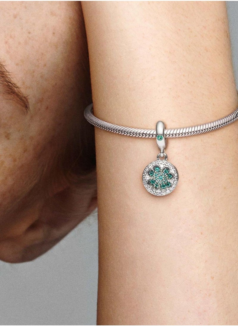 PANDORA Lucky Four Leaf Clover Dangle Charm  - Image 5
