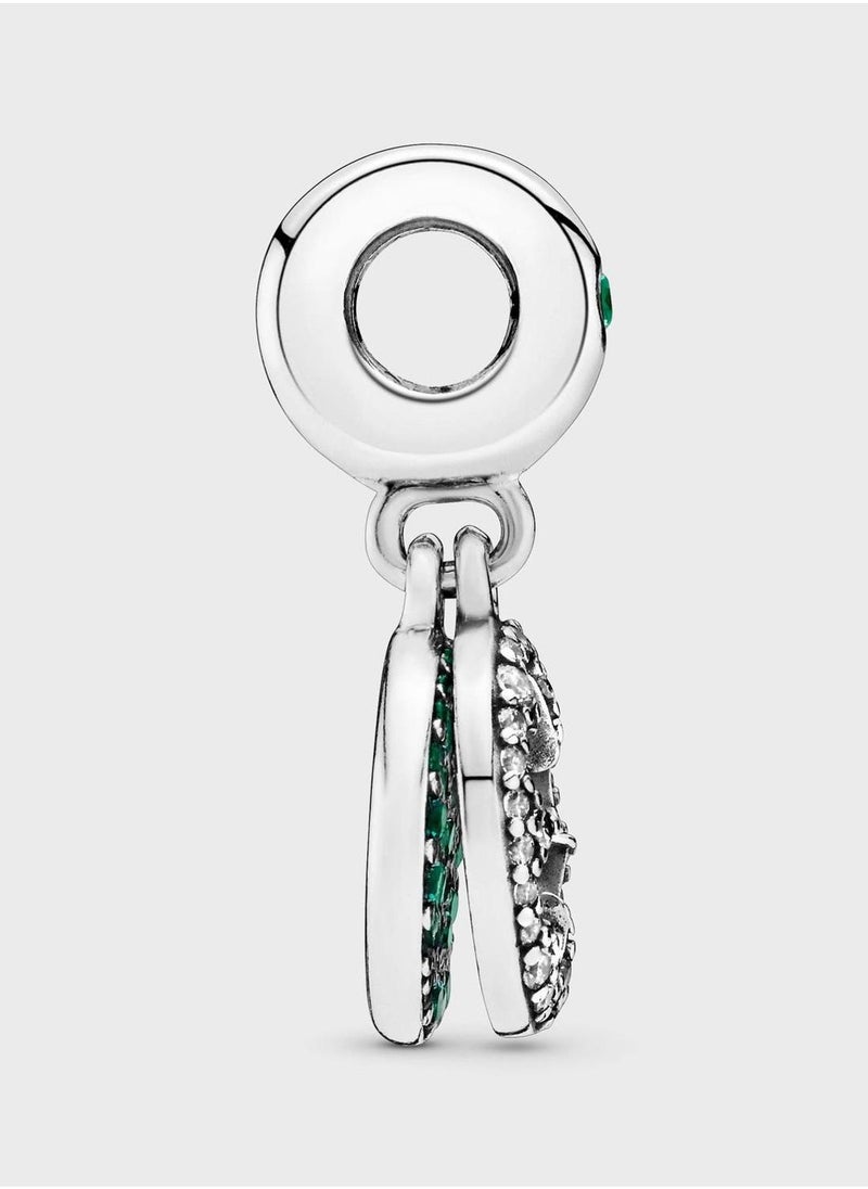 PANDORA Lucky Four Leaf Clover Dangle Charm  - Image 3