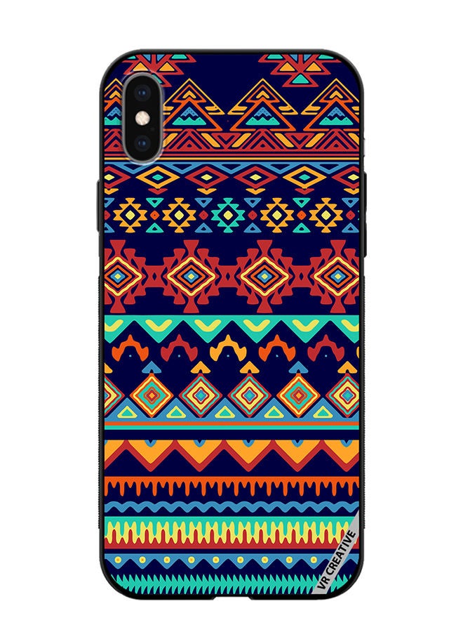 VR CREATIVE Protective Case Cover For Apple iPhone XS Max Texture Design Multicolour - Image 1