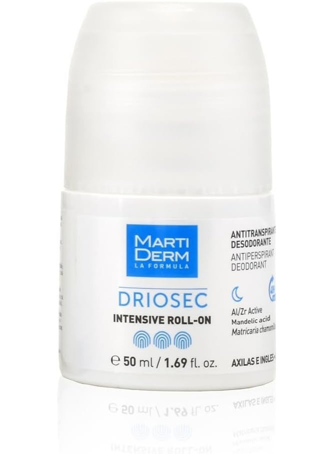 Martiderm Driosec Intensive Roll On Underarm and Groins 50ml - Image 4