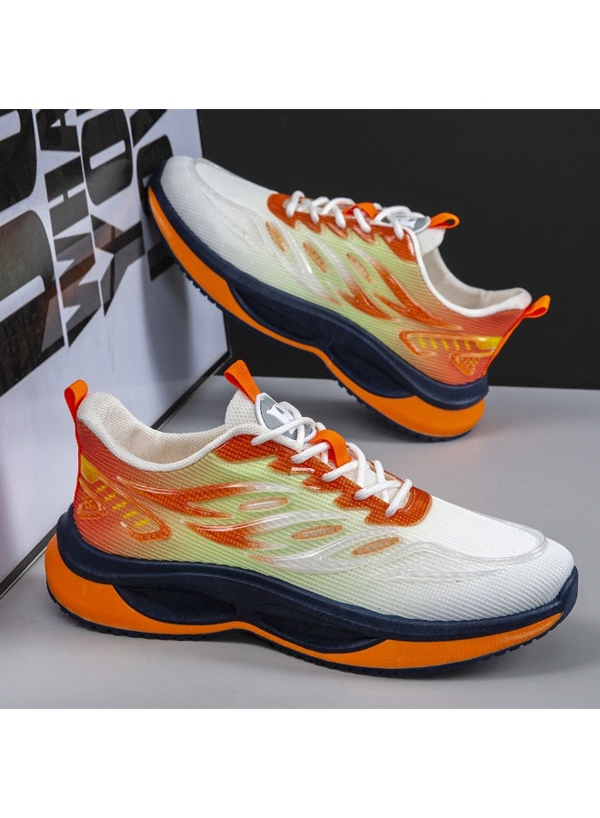 NIBEMINENT Ultralight Carbon Plate Running Shoes Men  Mesh Breathalbe Cushioning Athletic Sports Jogging Shoes Training Sneakers Male - Image 1