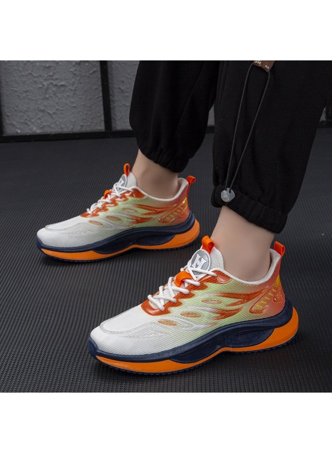 NIBEMINENT Ultralight Carbon Plate Running Shoes Men  Mesh Breathalbe Cushioning Athletic Sports Jogging Shoes Training Sneakers Male - Image 4