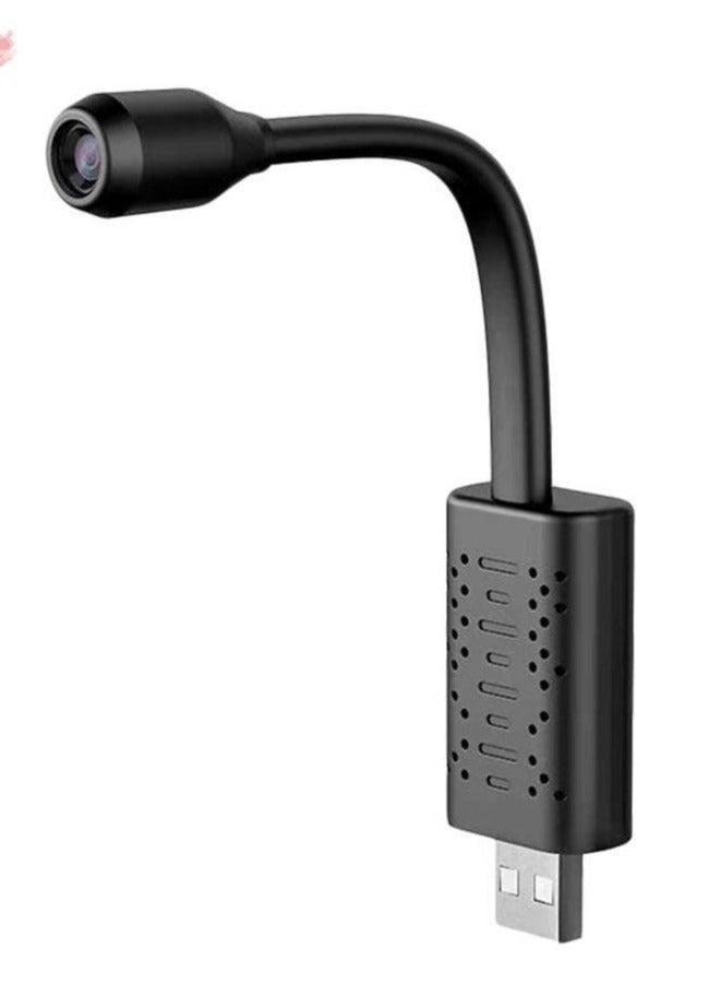 ELTRAZONE Portable Wifi Security Camera Smart Mini Wireless USB IP Camera Flexible 360 Degree Loop Video Motion Detection Camera (Black) Electronics - Image 1