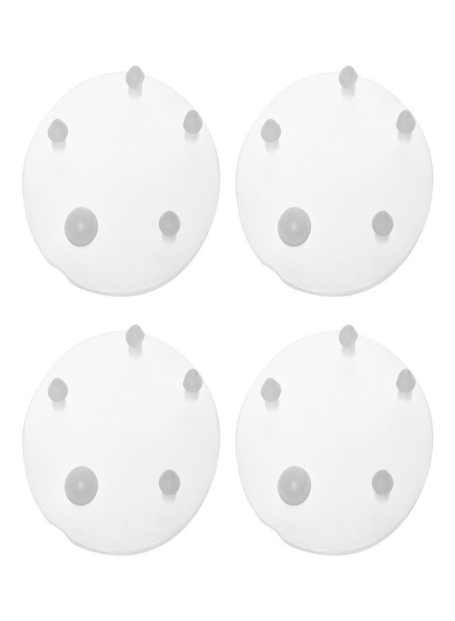 Yetaha 4PCS Silicone Toilet Tank Flapper Seal Gasket Replacement for Vormax Toilet Conform to American Standard 7381424-100.0070A Fix a Toilet Leak, Running Toilet, self flushes, Ghost flushes - Image 1